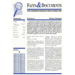 Faits & Documents n°533 - « Bruno Lemaire »